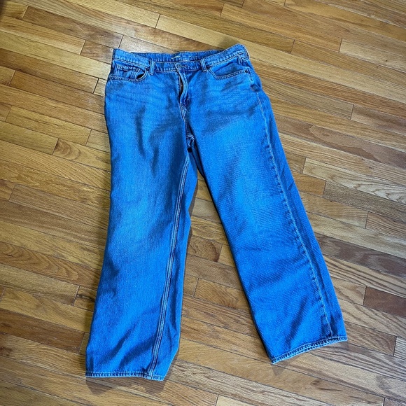 Old Navy Wide Leg Mid Rise 14 - Picture 3 of 6